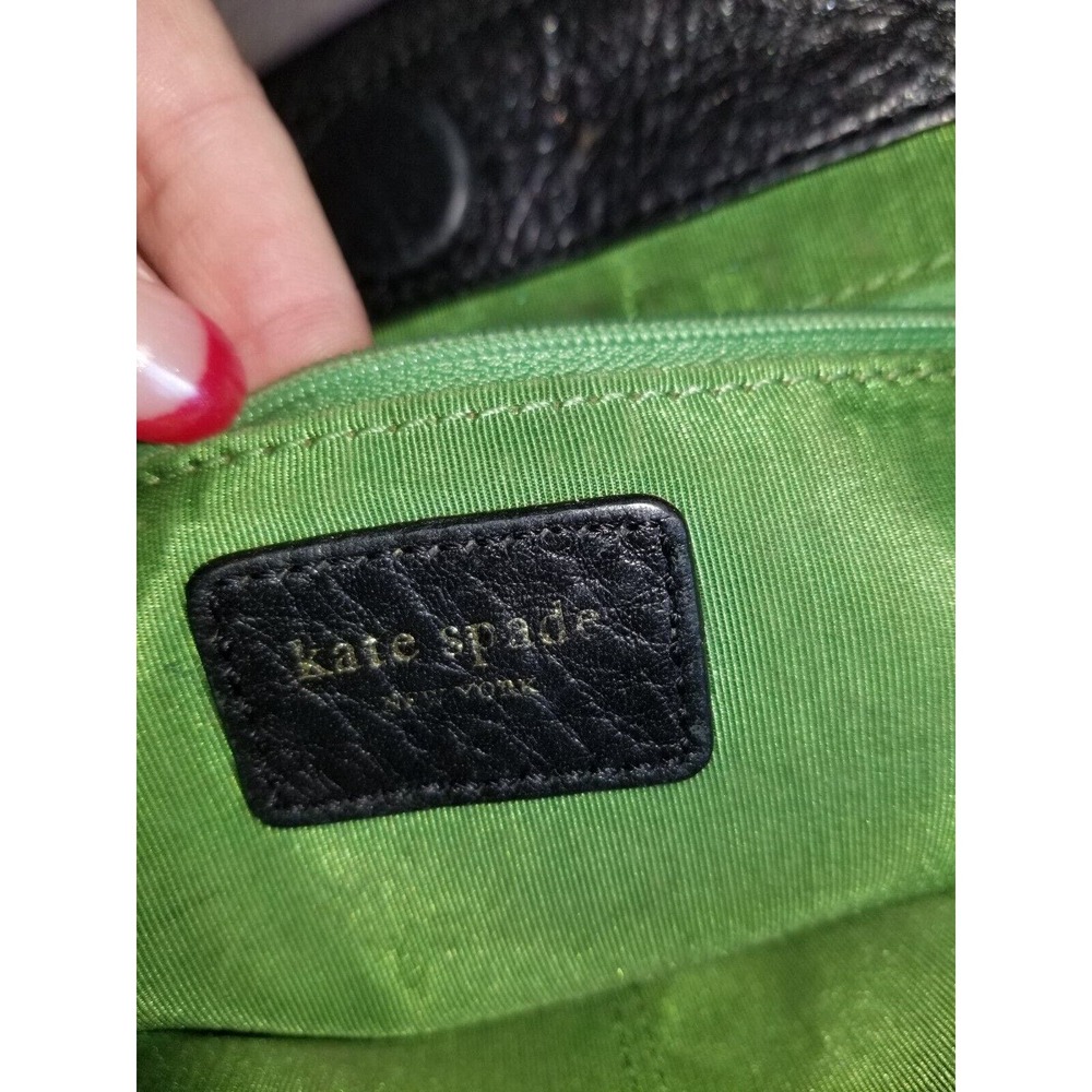 Kate Spade Black Leather Tote - Picture 6 of 7